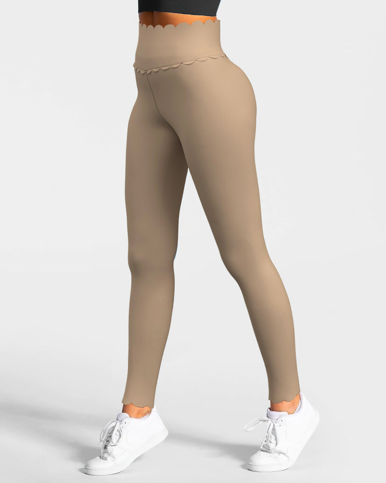 Boost High Waist Leggings - Khaki