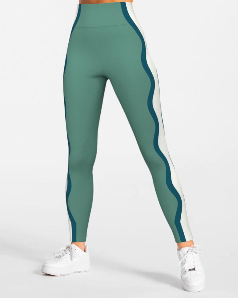 Enduro High Waist Leggings - Green – June Label