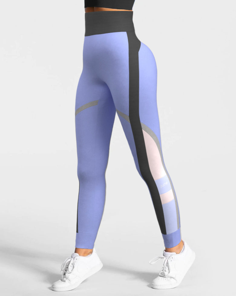 Sprint High Waist Leggings - Blue