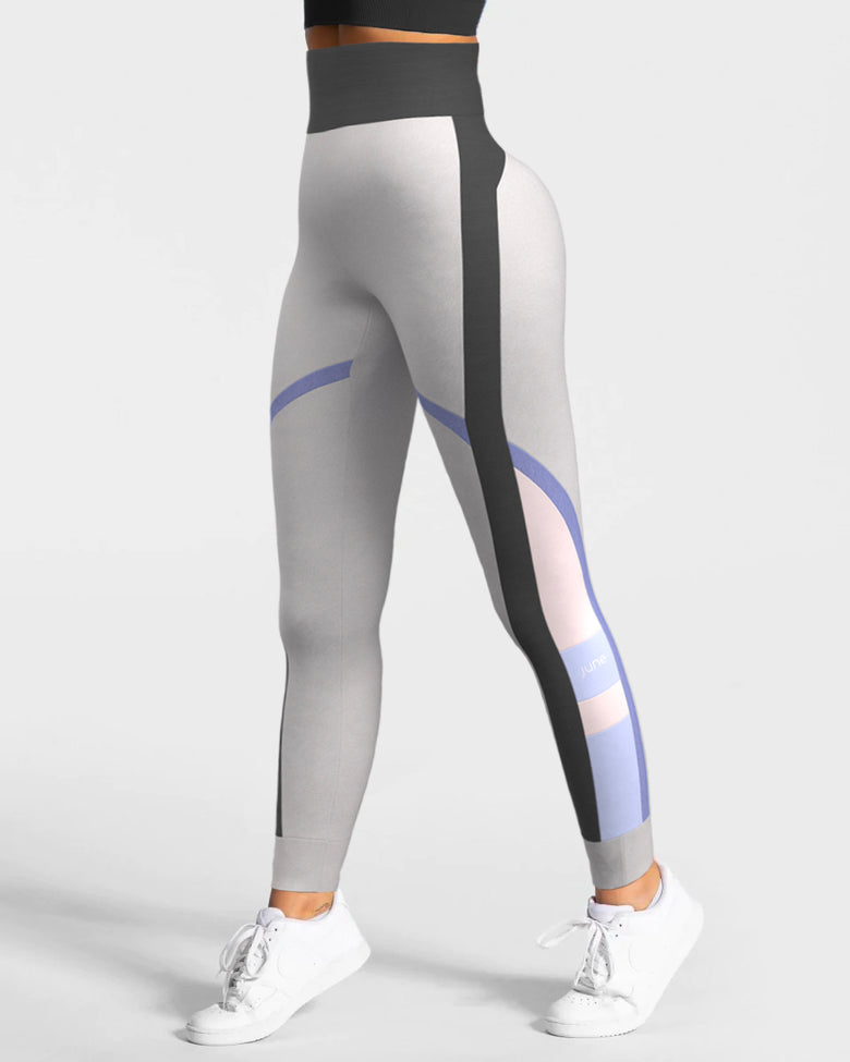 Sprint High Waist Leggings - Grey