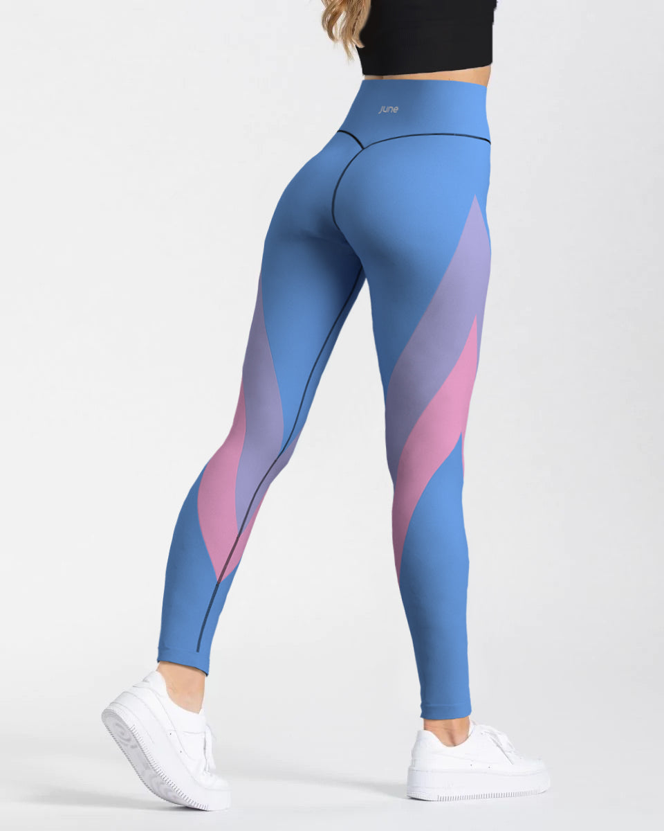 Surge High Waist Leggings - Lilac