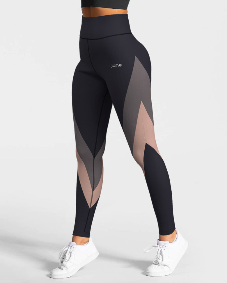 Surge High Waist Leggings - Mauve