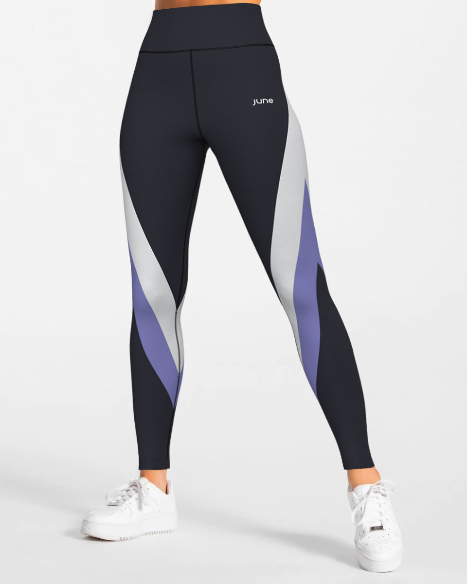 Surge High Waist Leggings - Moonlit