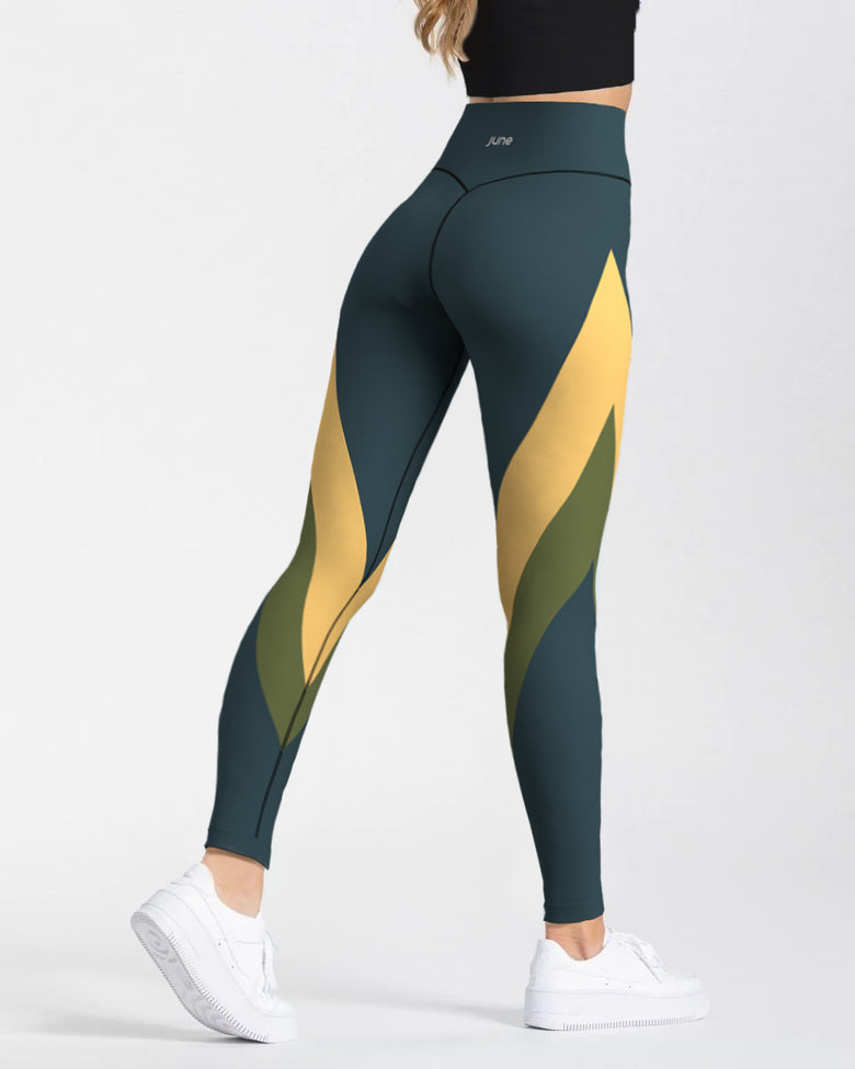 Surge High Waist Leggings - Mystic