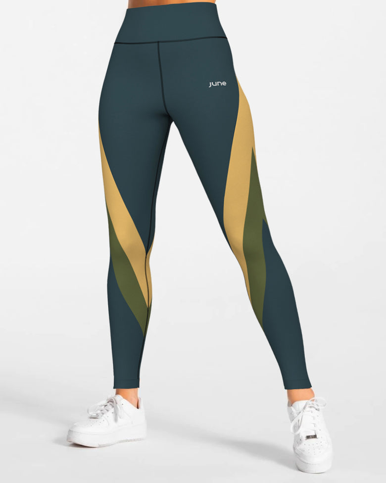 Surge High Waist Leggings - Mystic