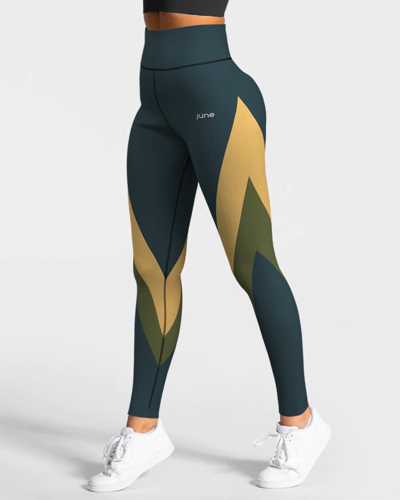 Surge High Waist Leggings - Mystic