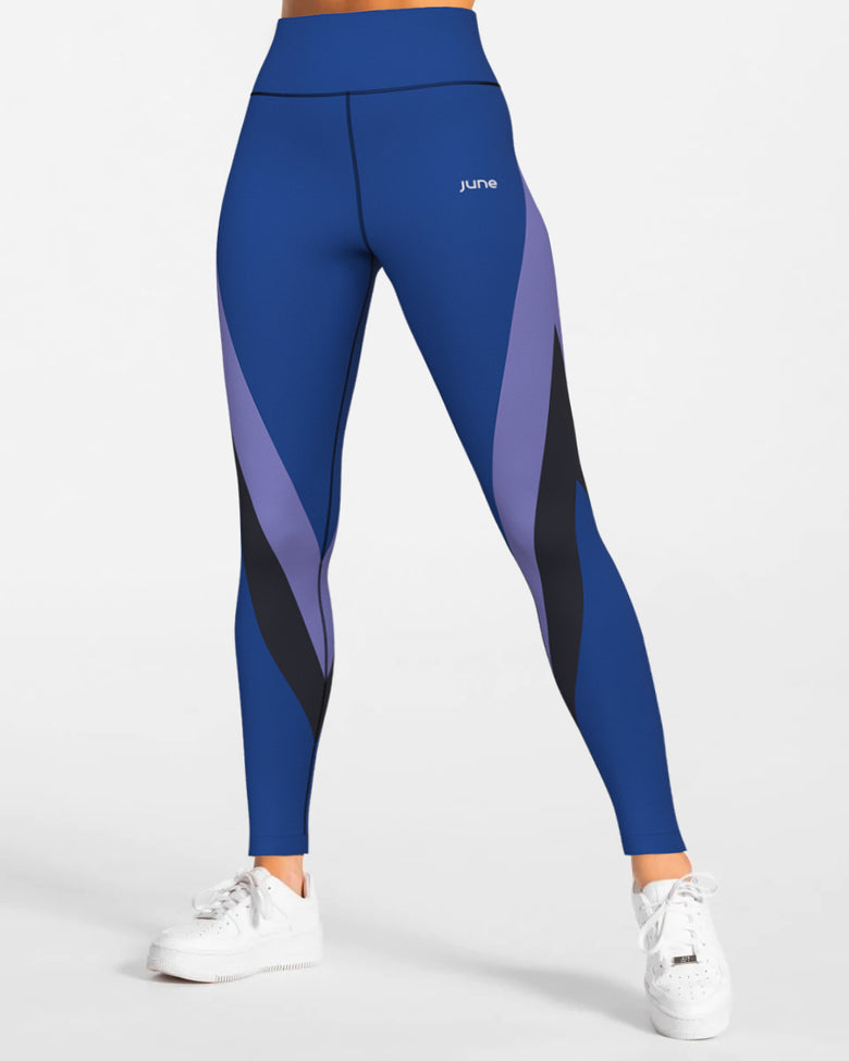 Surge High Waist Leggings - Royal Velvet