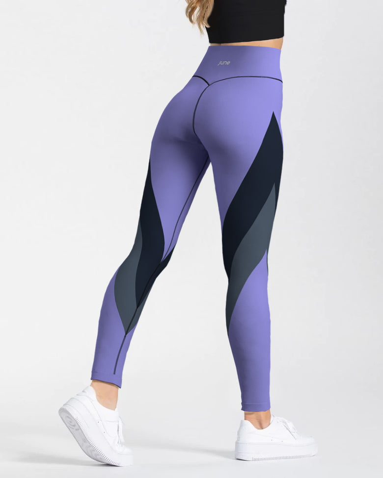 Surge High Waist Leggings - Serenade