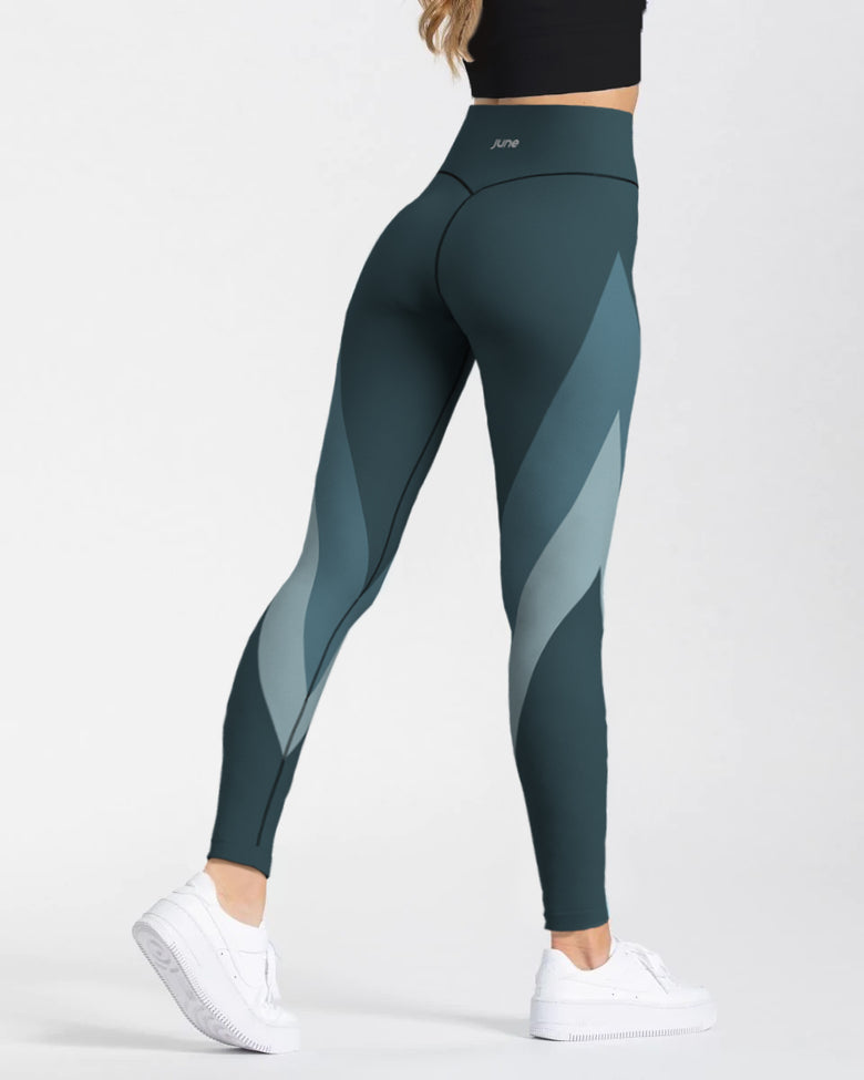 Surge High Waist Leggings - Serene