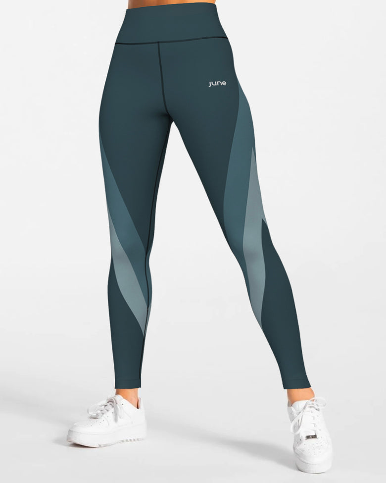 Surge High Waist Leggings - Serene