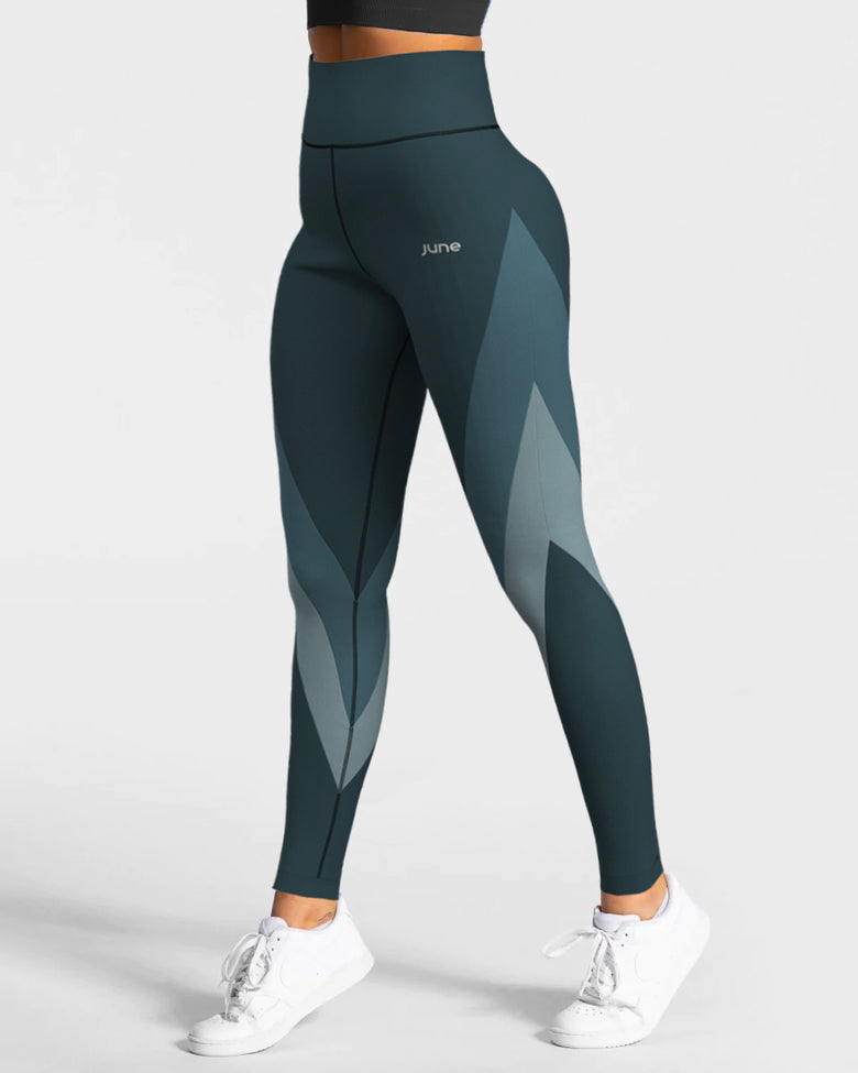 Surge High Waist Leggings - Serene