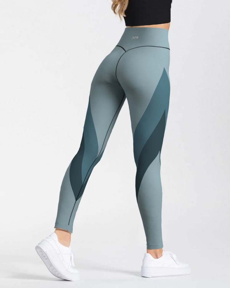 Surge High Waist Leggings - Serenity