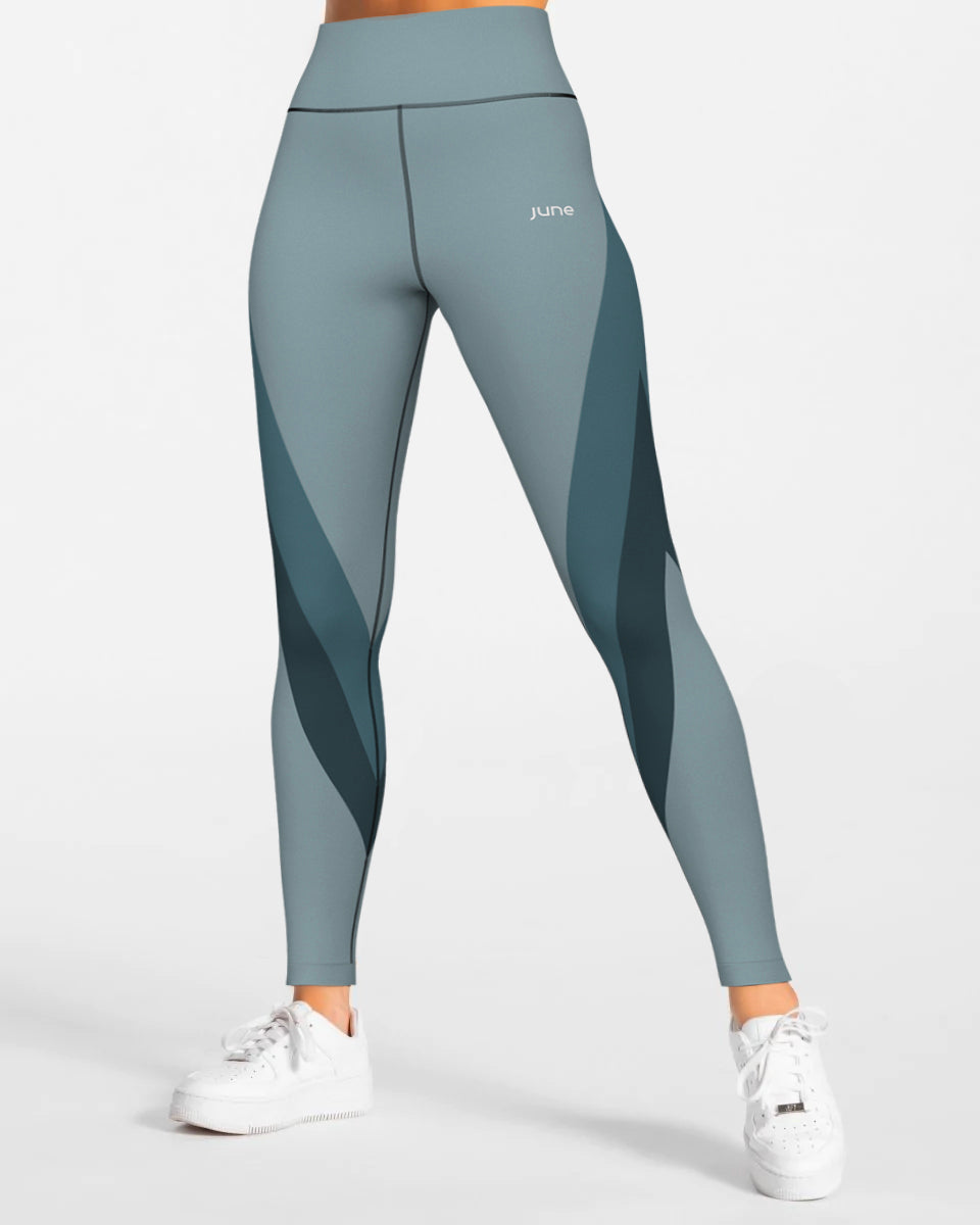 Surge High Waist Leggings - Serenity