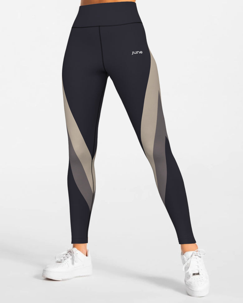 Surge High Waist Leggings - Slate