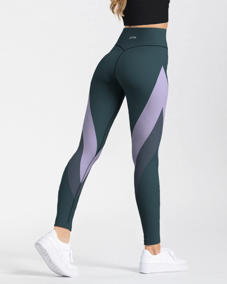 Surge High Waist Leggings - Twilight