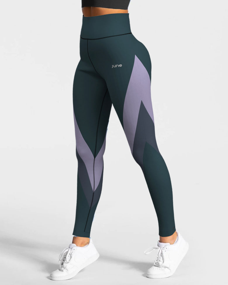 Surge High Waist Leggings - Twilight