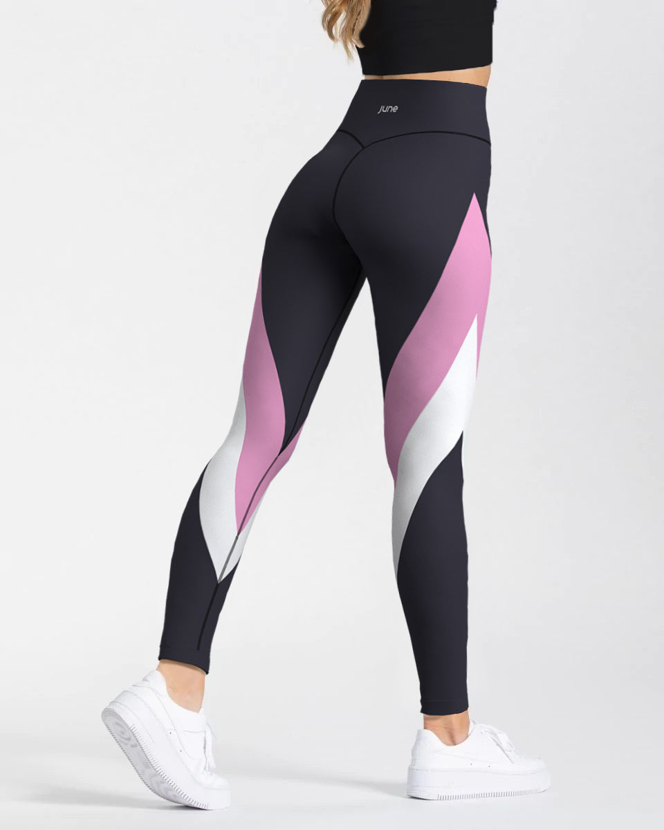 Surge High Waist Leggings - Velvet Plum