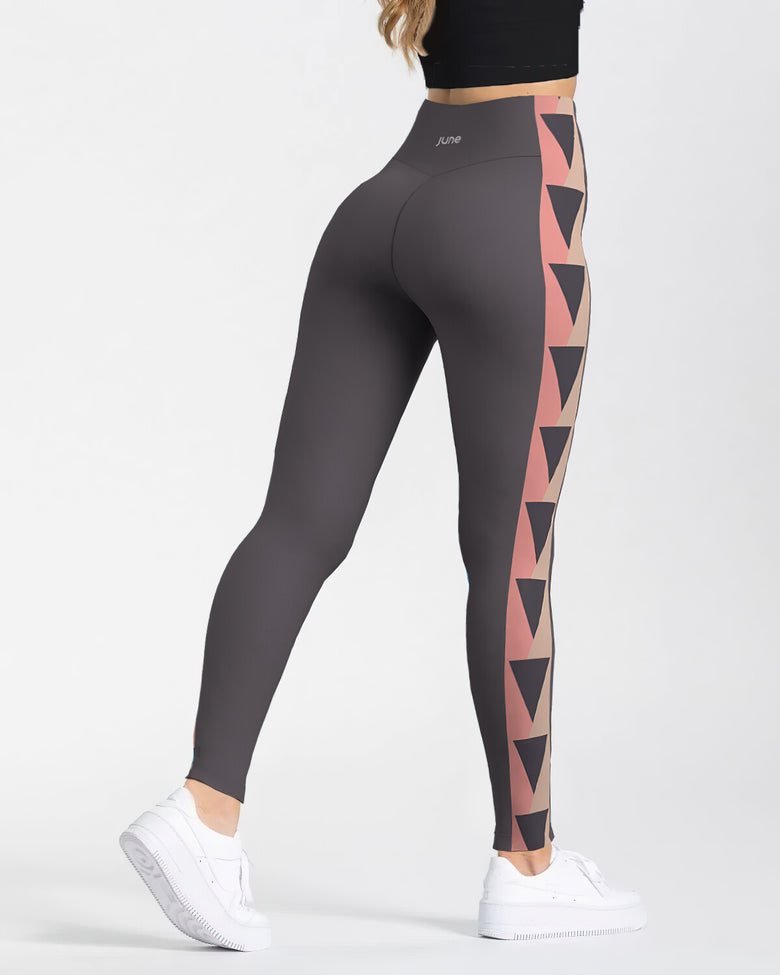 Vitality High Waist Leggings - Brown