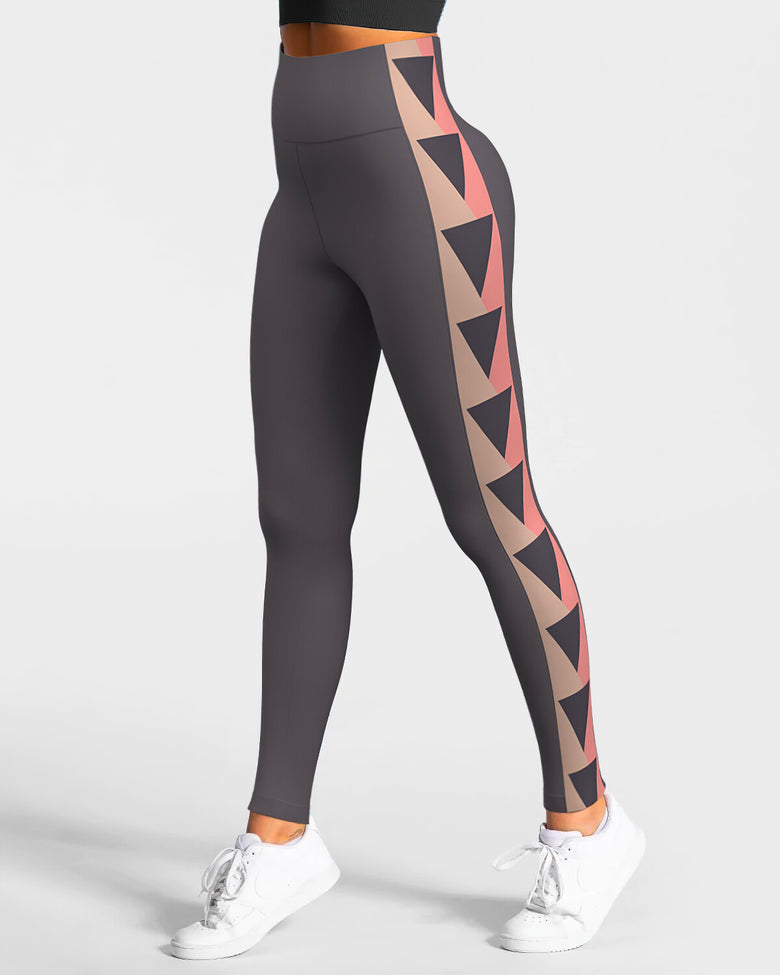 Vitality High Waist Leggings - Brown