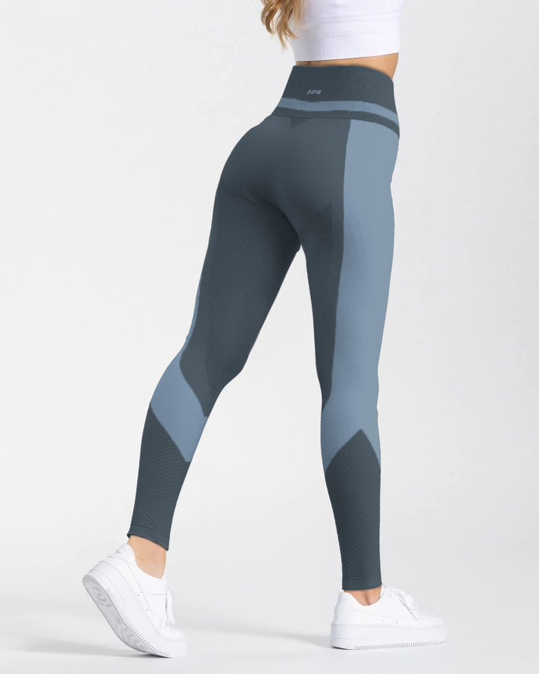 Aero Seamless Leggings - Dark Blue