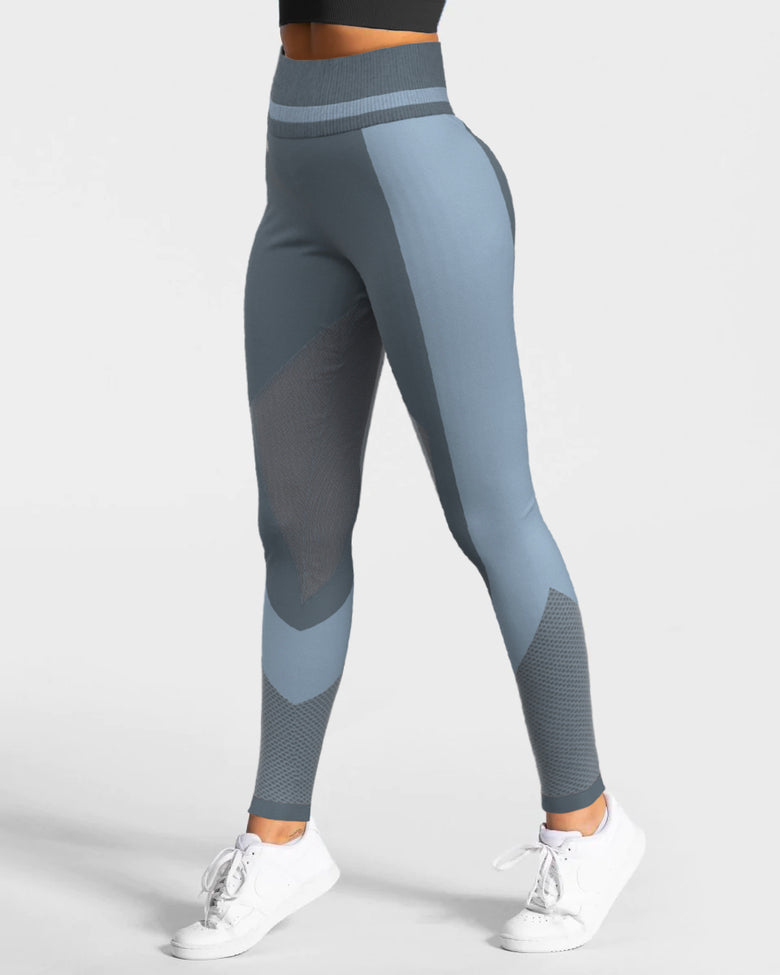 Aero Seamless Leggings - Dark Blue