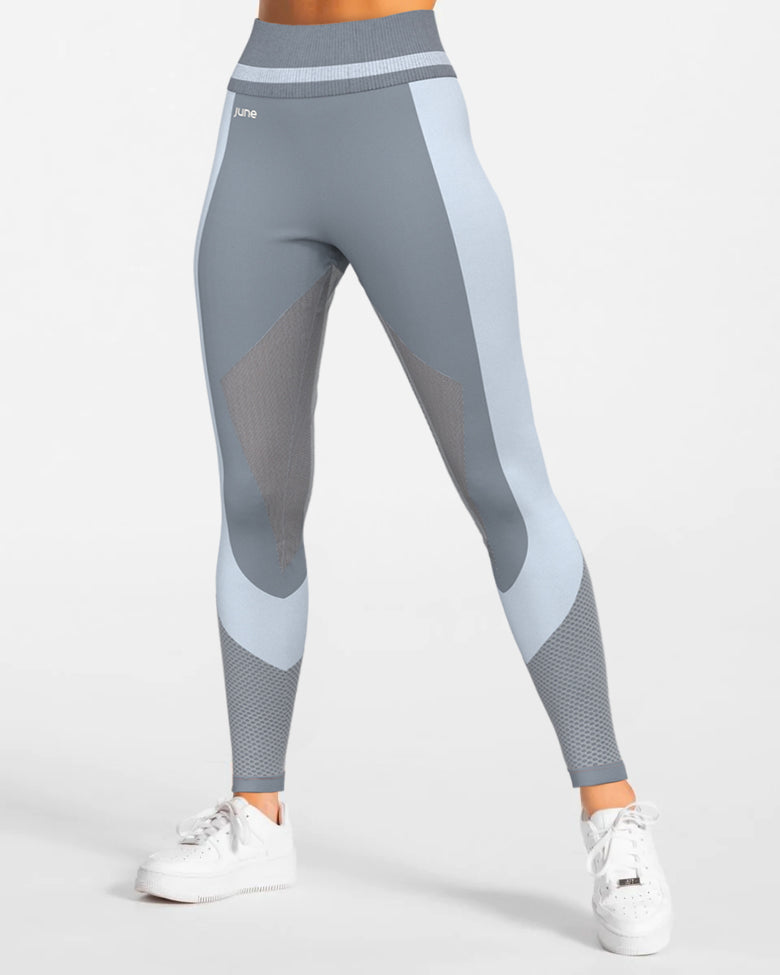 Aero Seamless Leggings - Grey