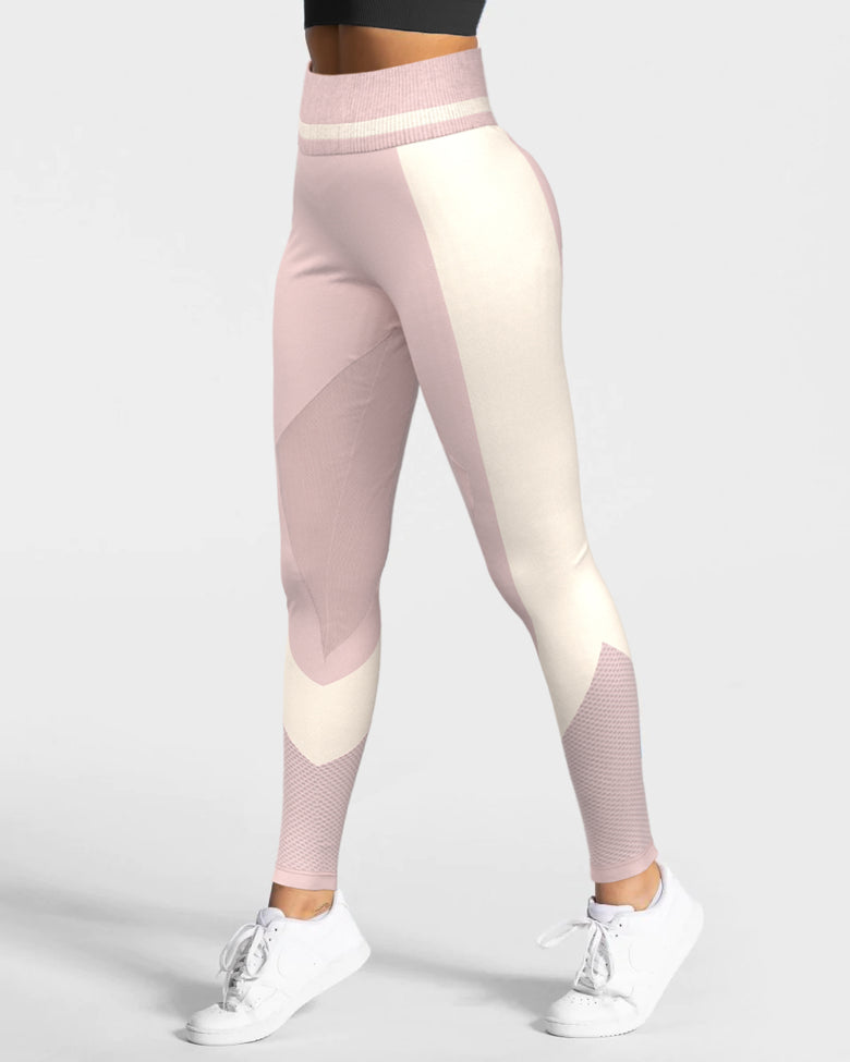 Aero Seamless Leggings - Pink