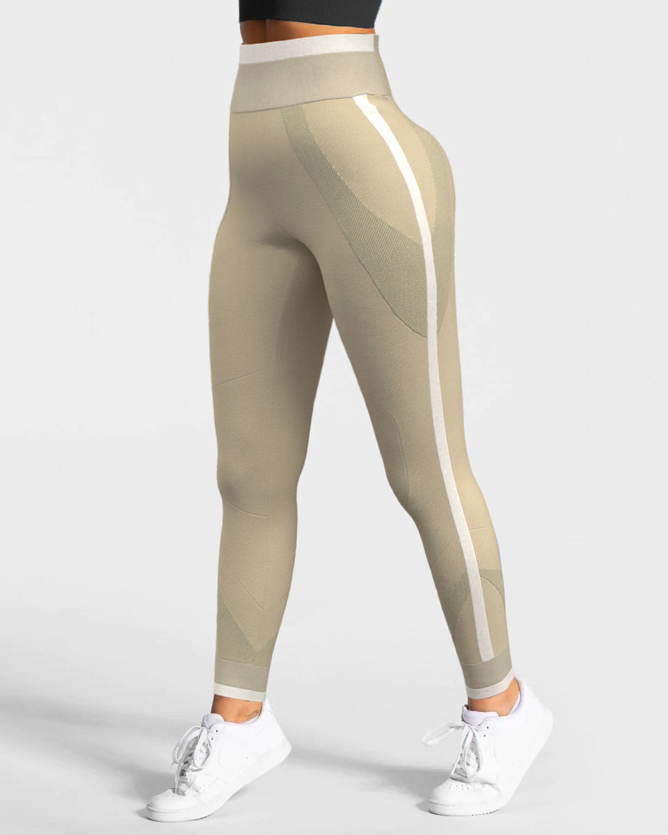 Motion High-Waist Seamless Leggings - Khaki