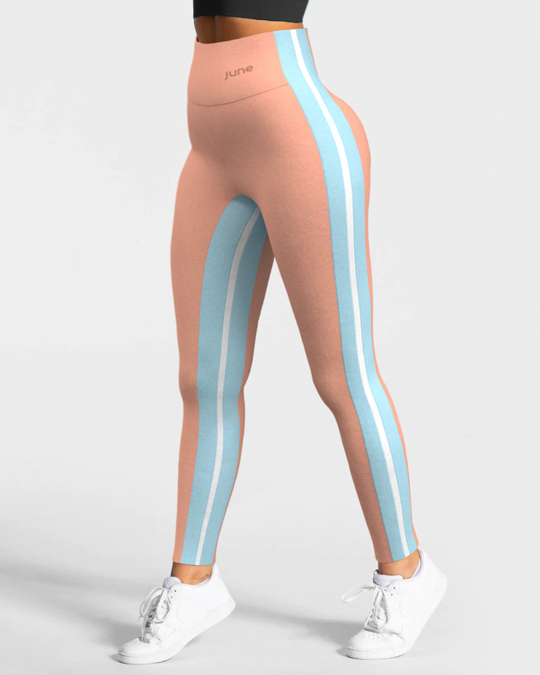 Perform High-Waist Seamless Leggings - Pink