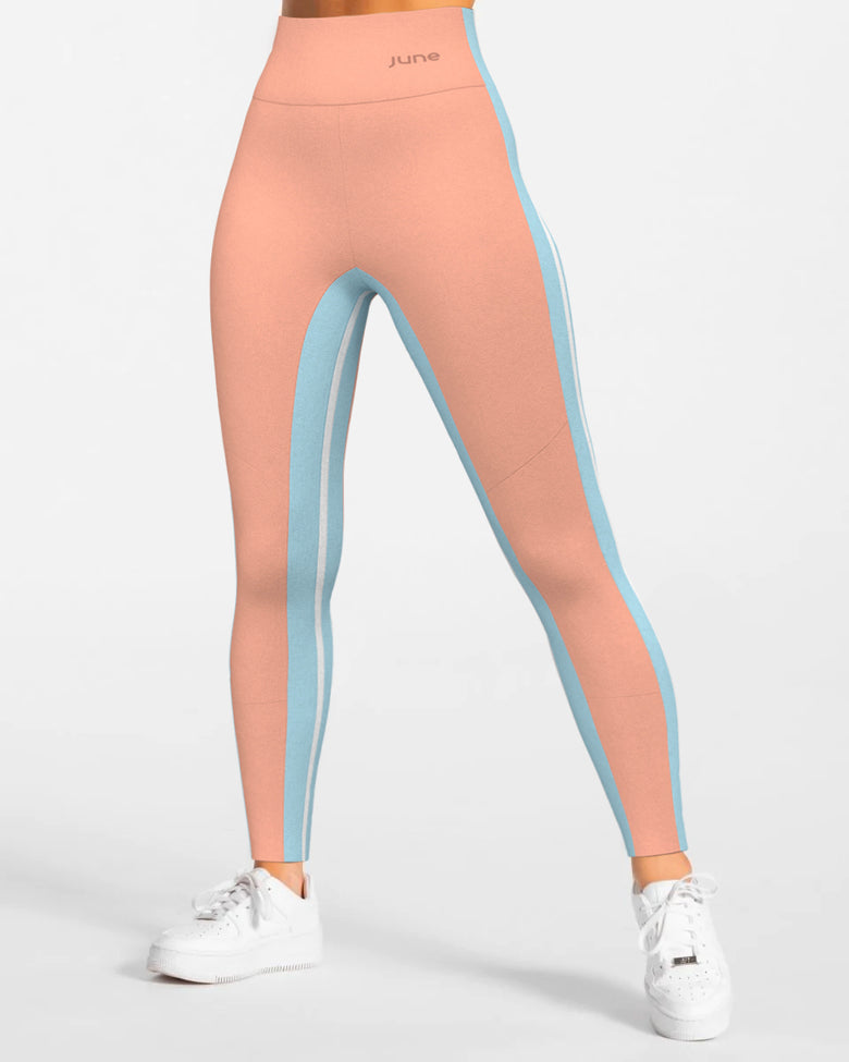 Perform High-Waist Seamless Leggings - Pink