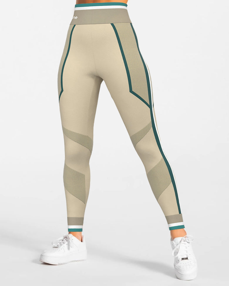 Nova High-Waisted Leggings - Green