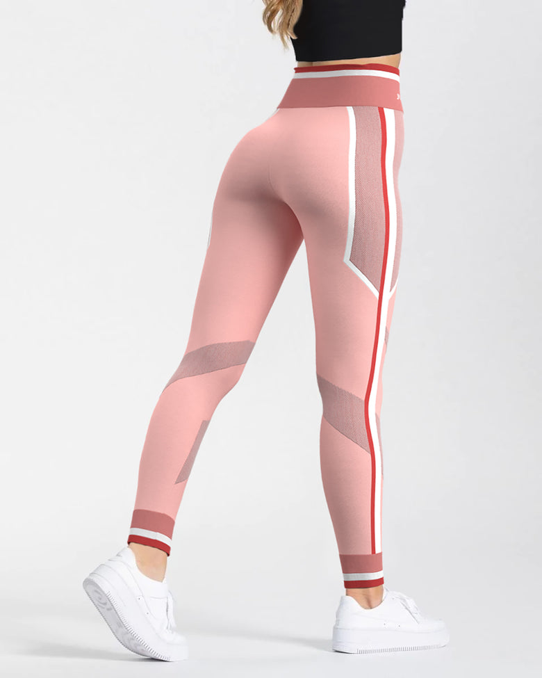 Nova High-Waisted Leggings - Pink